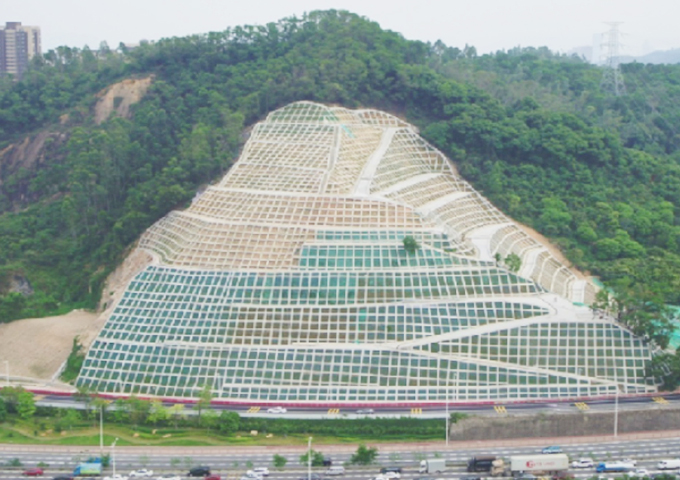 龙景D匝道边坡整治工程