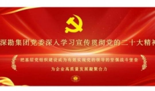 深勘集团党委掀起学习宣传贯彻党的二十大精神热潮