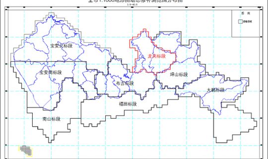 2008年深圳市龙岗区1：1000地形图和地下管线数字化动态更新工程