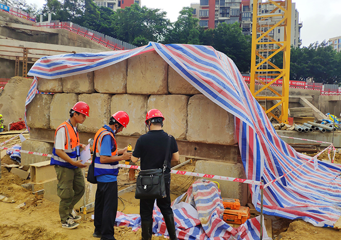 港悦馨苑人才住房桩基础检测工程1